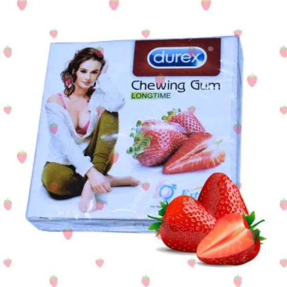 Durex CHEWING GUM Long Time For Male & Female 4 GUM - Buy in Pakistan