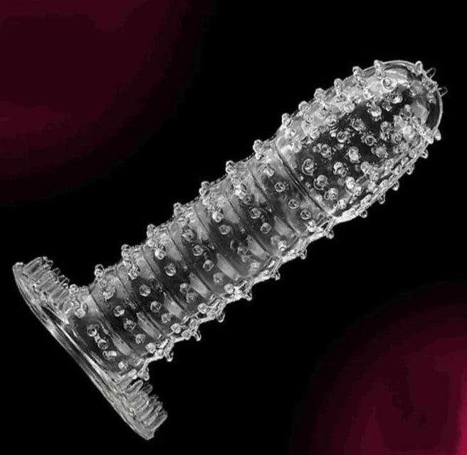 Soft Silicone Dotted Washable & Reusable Condom