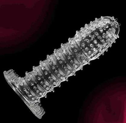 Soft Silicone Dotted Washable & Reusable Condom